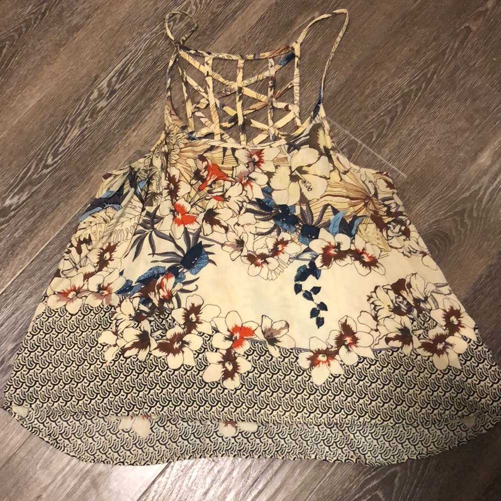 Printed tank top